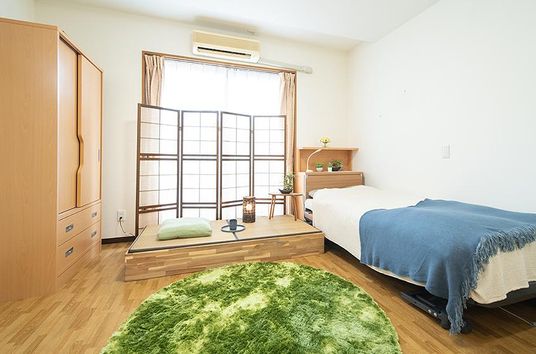 居心地の良い明るい居室