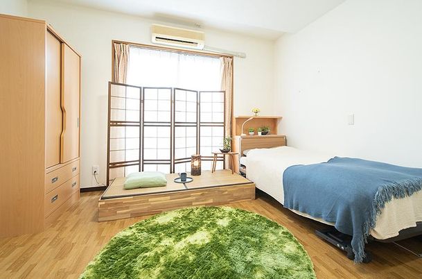 居心地の良い明るい居室