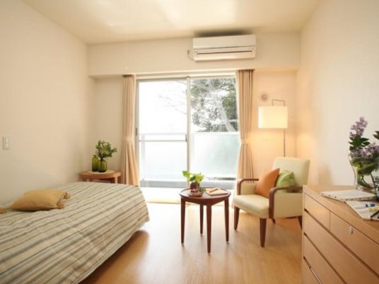 明るい居室の一例