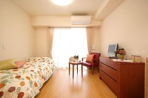 温もりある居室の一角