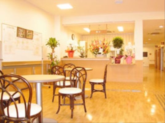 明るく広いエントランス