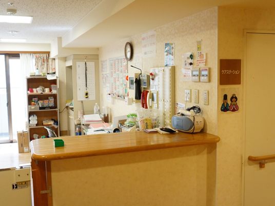 フロント兼情報コーナー