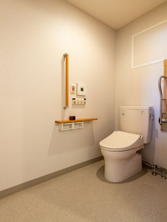 配慮されたトイレ空間