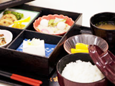 和食セットの料理