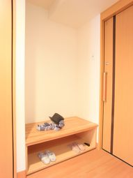 玄関に置かれた靴棚と靴