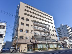 清潔感のある建物の外観