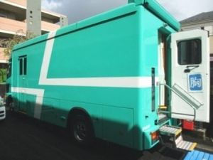 送迎車の外観  