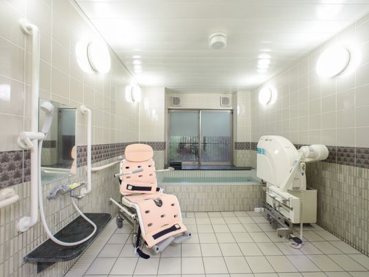 清潔感のある浴室