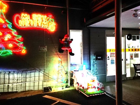 イルミネーションの外観  