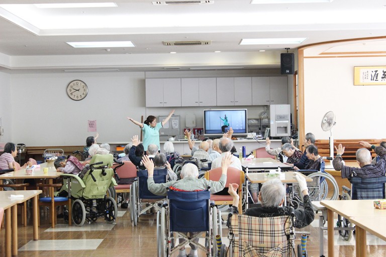 短期入所療養介護やすらぎの杜の外観