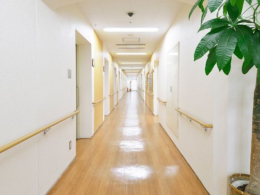 明るい廊下  