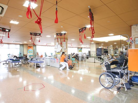 機能訓練室利用の様子