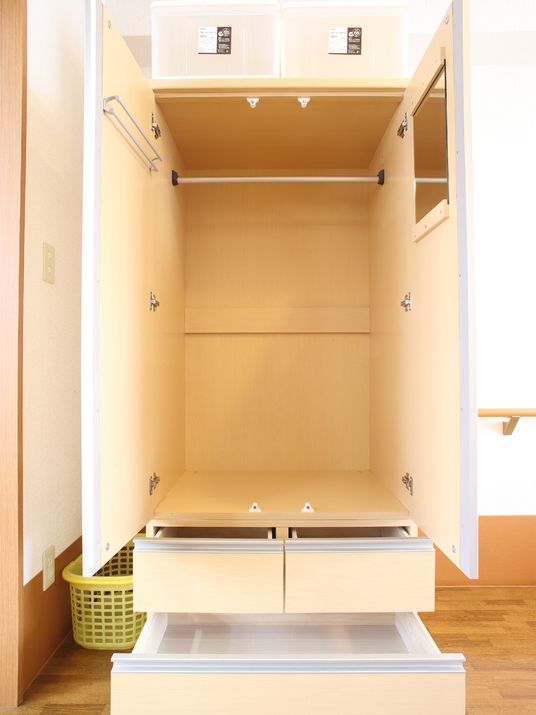 収納豊富な居室クローゼット