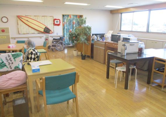 自然光が入る室内