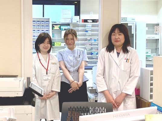 薬剤室のスタッフ  
