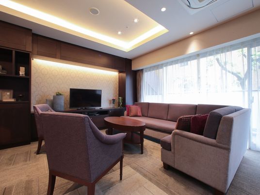 快適なラウンジ空間