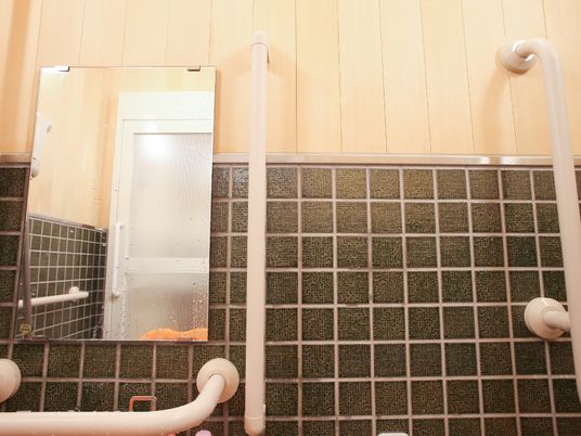 安全な浴室設備