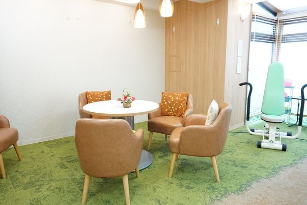 リビングのゆったり空間