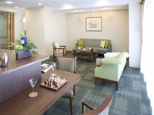 快適な空間のラウンジ