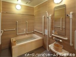 安全なバリアフリー浴室