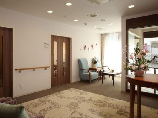 快適な居室の一角