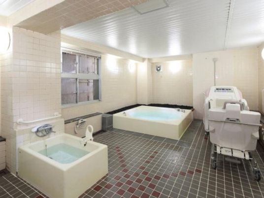 清潔な浴室の設備