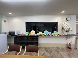 華やかな装飾がある部屋