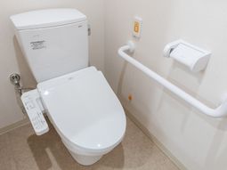 清潔で明るいトイレ