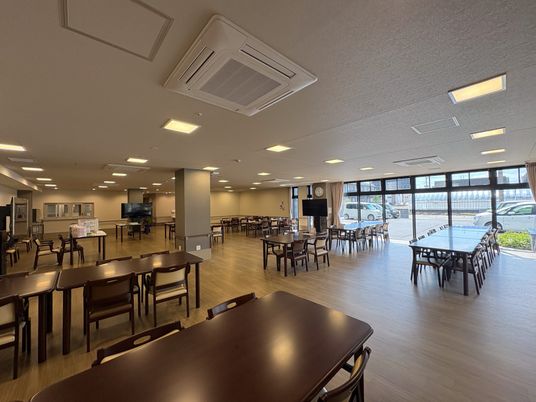 開放感ある食堂
