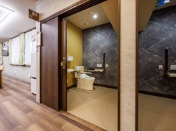 清潔なトイレです