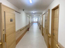 明るい廊下