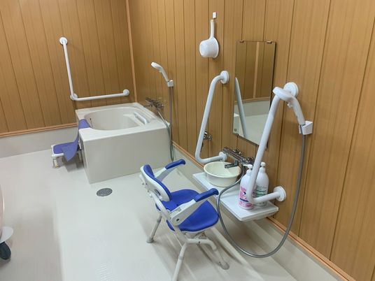 安心の入浴設備
