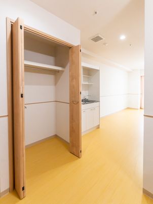設備の整った居室