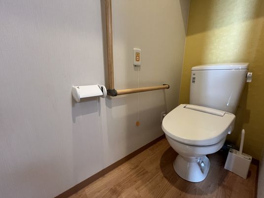 安全なトイレスペース  