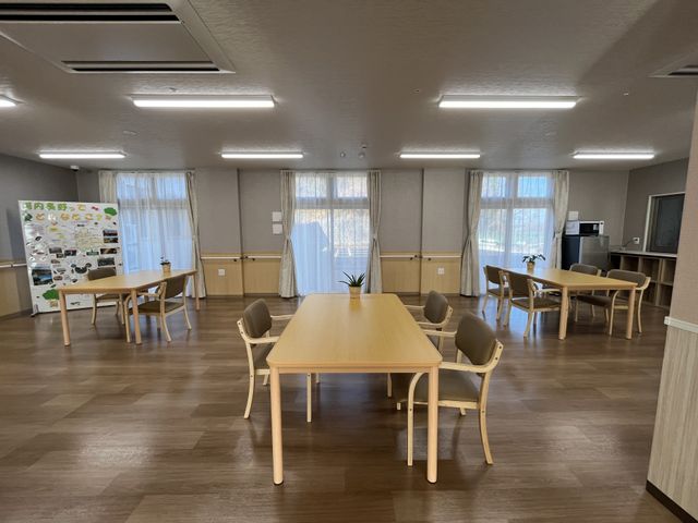 広々とした共有スペース
