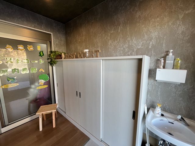 手洗い場がある部屋