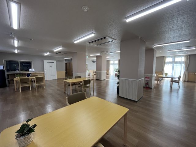 自然光が差し込む空間