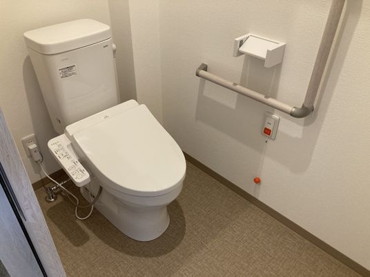 設備の整ったトイレ