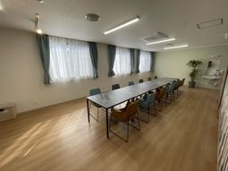 会議用の長テーブル