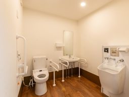 設備が整ったトイレ
