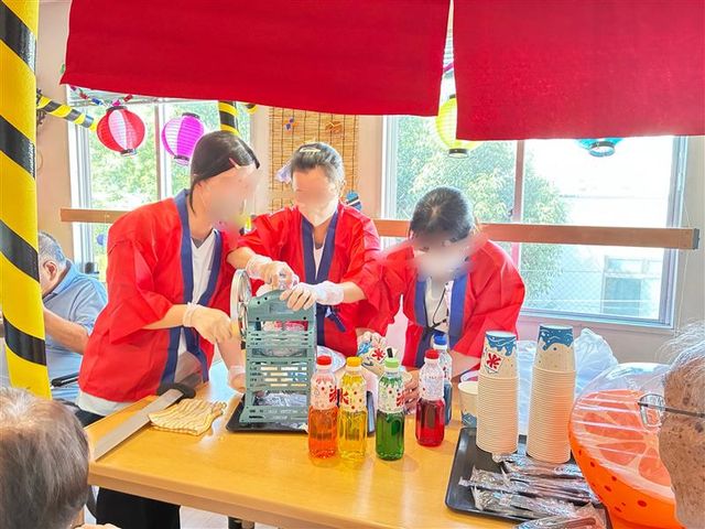 夏祭りイベントの様子