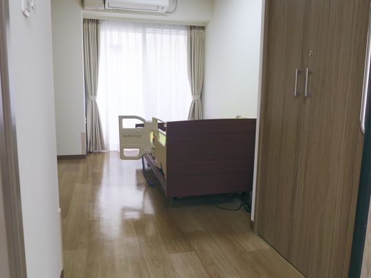 自然光あふれる居室