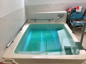 浴槽のある浴室  