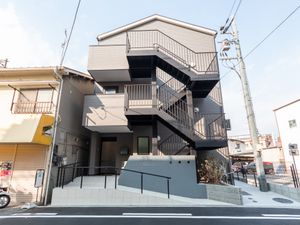 モダンな建物の外観