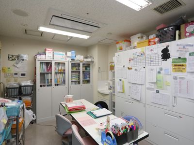 スタッフルームの様子