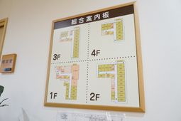 施設の案内掲示板