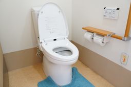 清潔なトイレ設備