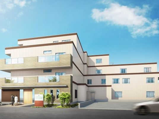 現代的なデザインの外観
