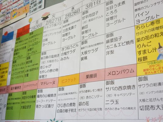 イベントスケジュール掲示板