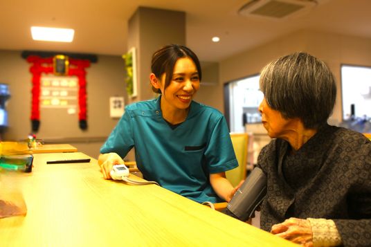 スタッフと利用者の交流